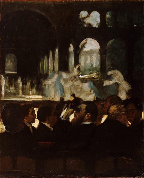 埃德加·德加（Edgar Degas）–罗伯特·勒迪布尔的芭蕾舞剧 高清下载