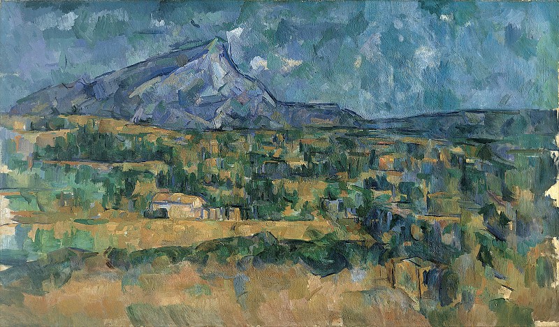 保罗·塞尚（Paul Cézanne）–圣维克 油画作品