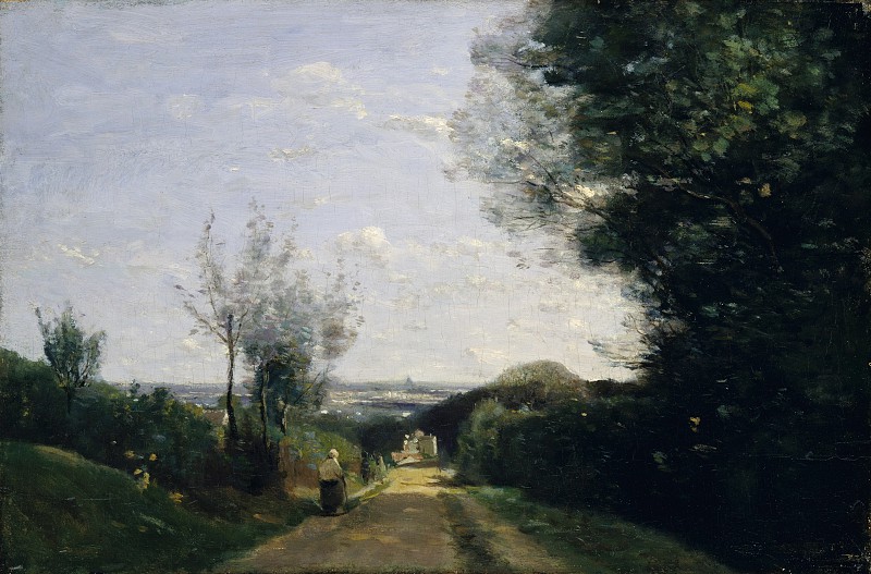 让·巴蒂斯特·卡米尔·柯罗（Jean-Baptiste-Camille Corot）-巴黎周边地区 作品