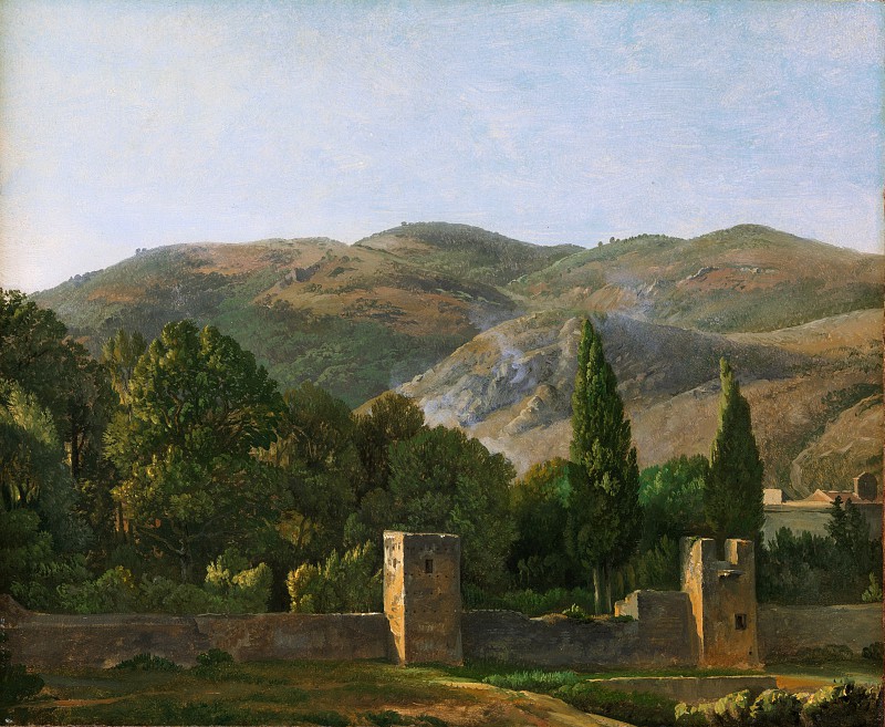 西蒙·丹尼斯（Simon Denis）–强化墙，意大利 油画