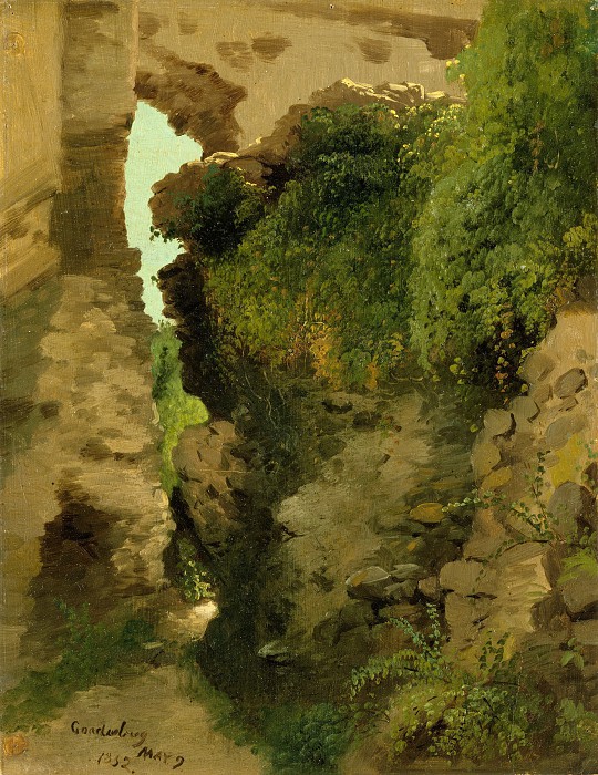 詹姆斯·哈特（James M. Hart）–戈德斯堡 油画