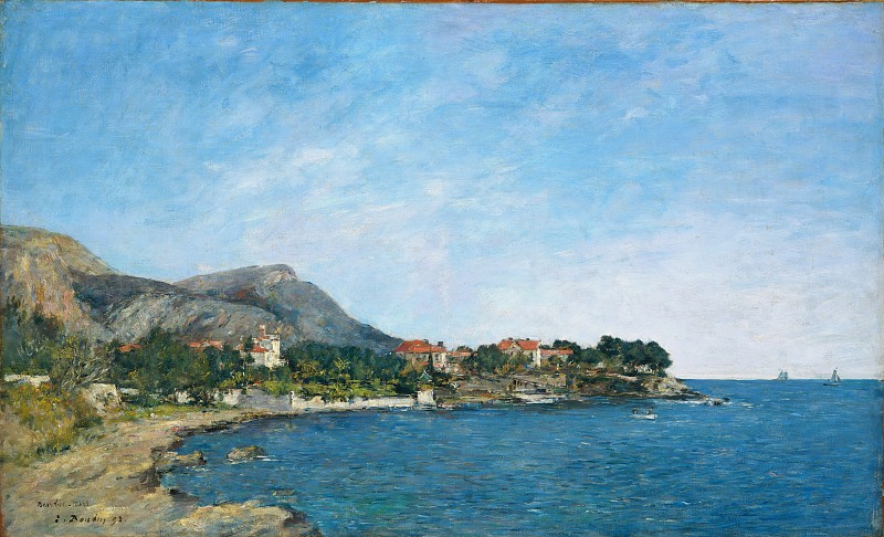 欧仁·布丁（EugèneBoudin）– Beaulieu：Fourmis海湾 油画
