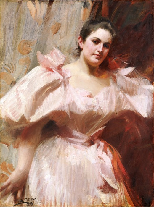 安德斯·佐恩(Anders Zorn)-弗里达·希夫油画