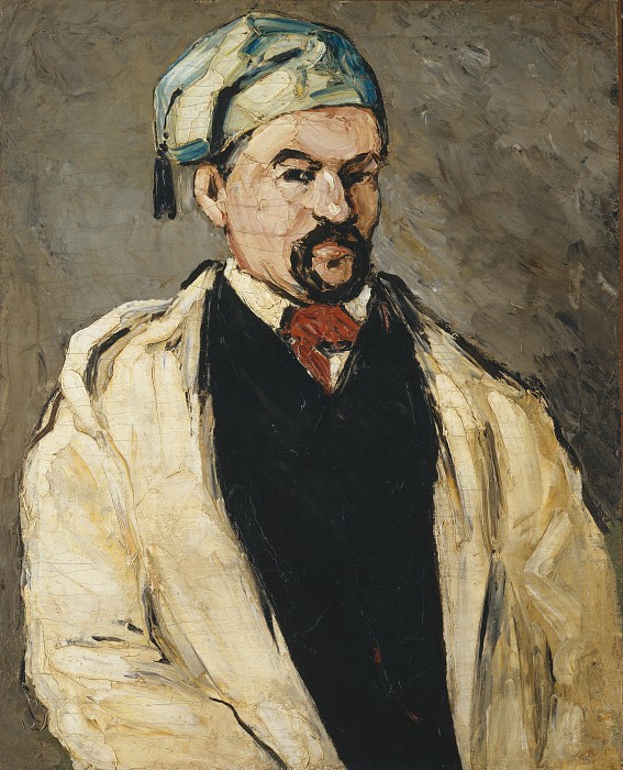 保罗·塞尚（Paul Cézanne）-安东尼·多米尼克·索维·奥伯特油画