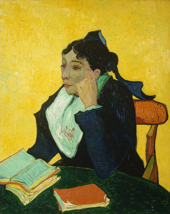 文森特·梵高（Vincent van Gogh）–拉塞西纳：约瑟夫·米歇尔·吉诺夫人 油画高清下载