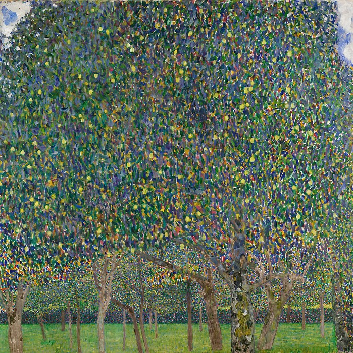 古斯塔夫·克里姆特（ Gustav Klimt） –洋梨树 1903油画