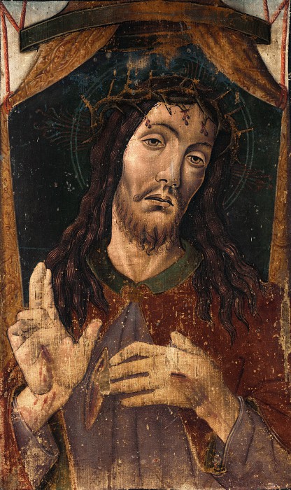 桑德罗·波提切利（ Alessandro Botticelli） –救世主 Mundi 1490油画