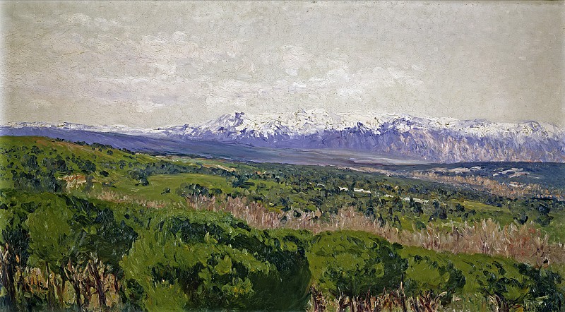 奥雷利亚诺·德·贝洛特·y·莫雷(Aureliano de Beruete y Moret)–瓜达拉马油画