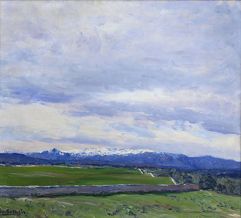 奥雷利亚诺·德·贝洛特·y·莫雷(Aureliano de Beruete y Moret)–拉塔皮亚·德尔·帕尔多油画