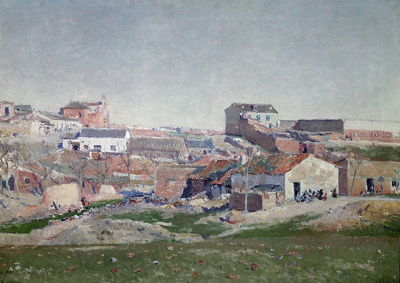 奥雷利亚诺·德·贝洛特·y·莫雷（Aureliano de Beruete y Moret）-贝拉里斯·维斯塔斯，1906年油画