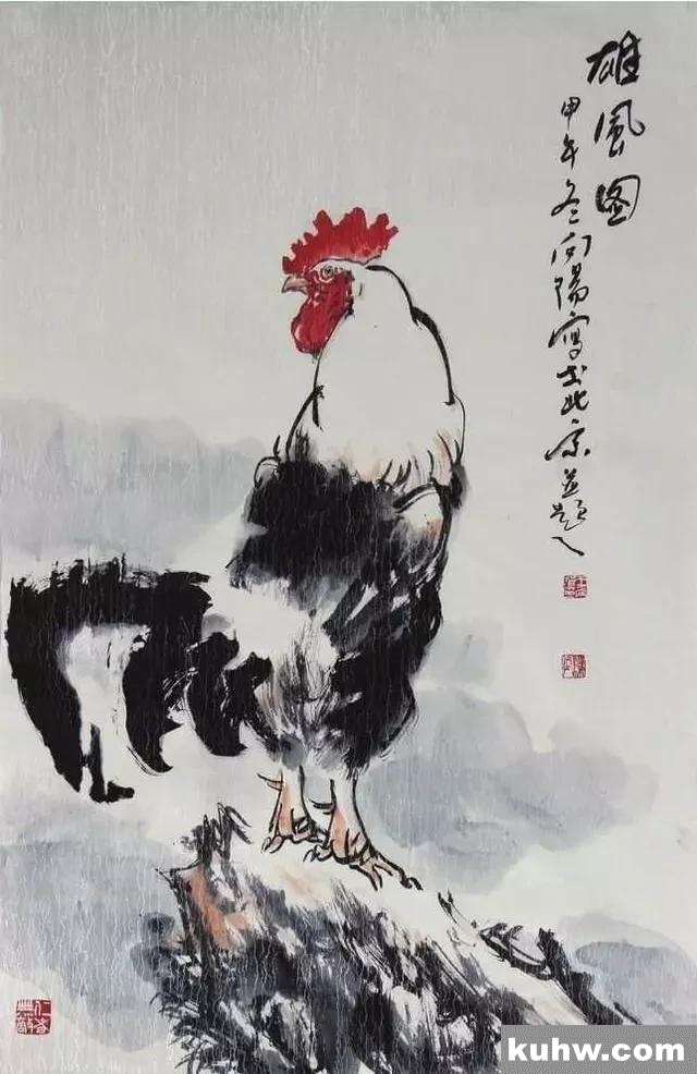 鸡的画法步骤