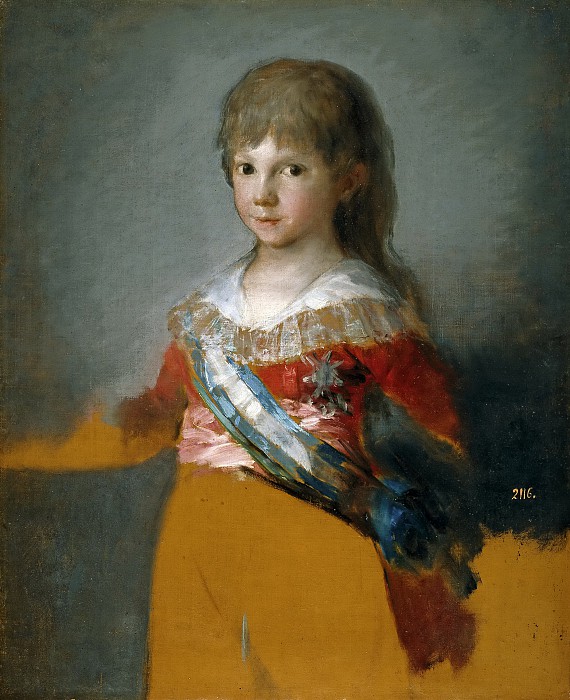 弗朗西斯科·德·戈雅 （Francisco de Goya y Lucientes）–弗朗西斯科·德·保拉·安东尼奥·博尔博纳·博尔蒙·帕尔马油画