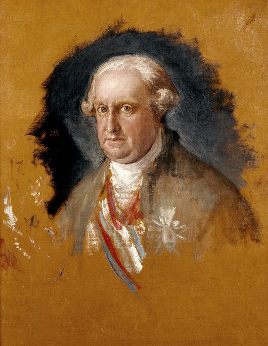 弗朗西斯科·德·戈雅 （Francisco de Goya y Lucientes）–安东尼奥·帕斯夸·德·博尔邦·萨约尼亚油画