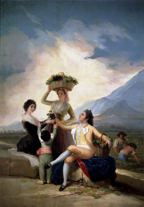 弗朗西斯科·德·戈雅 （Francisco de Goya y Lucientes）–旺多米亚油画