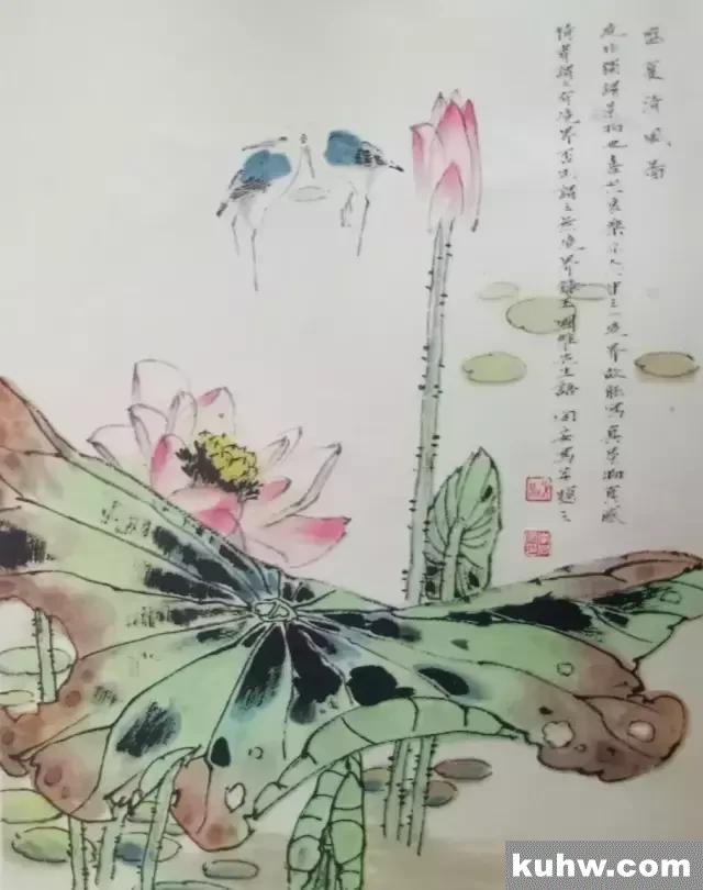 图文教程丨10种花鸟画的画法