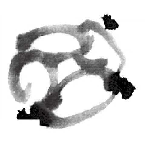 双勾法画梅花