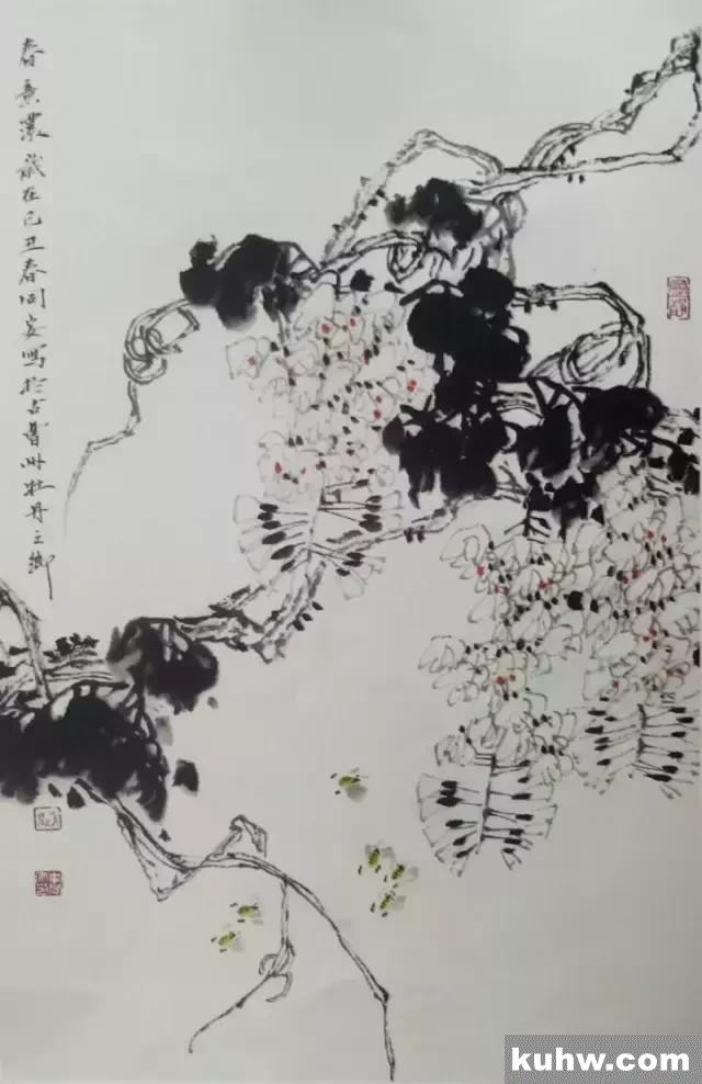 图文教程丨10种花鸟画的画法