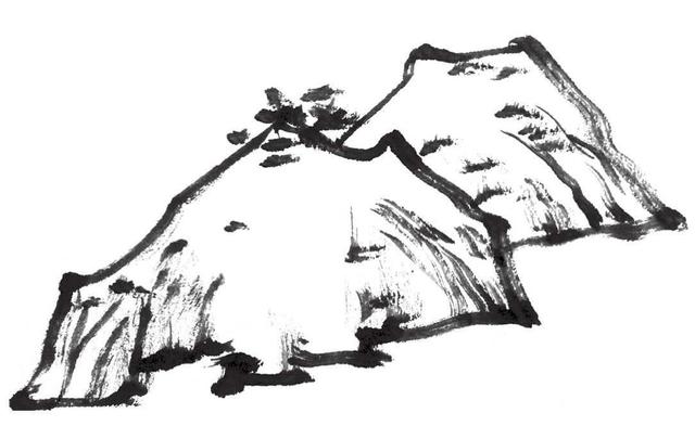 山石画法