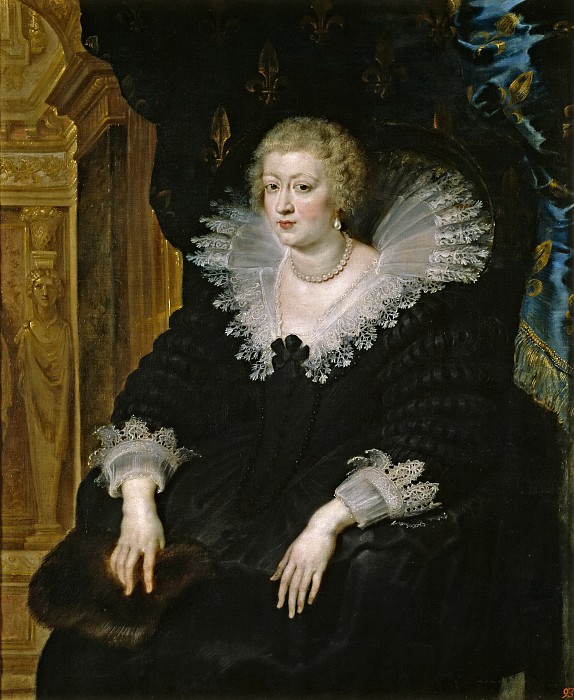 彼得·保罗·鲁本斯（Pedro Pablo Rubens）-安娜·德·奥地利油画
