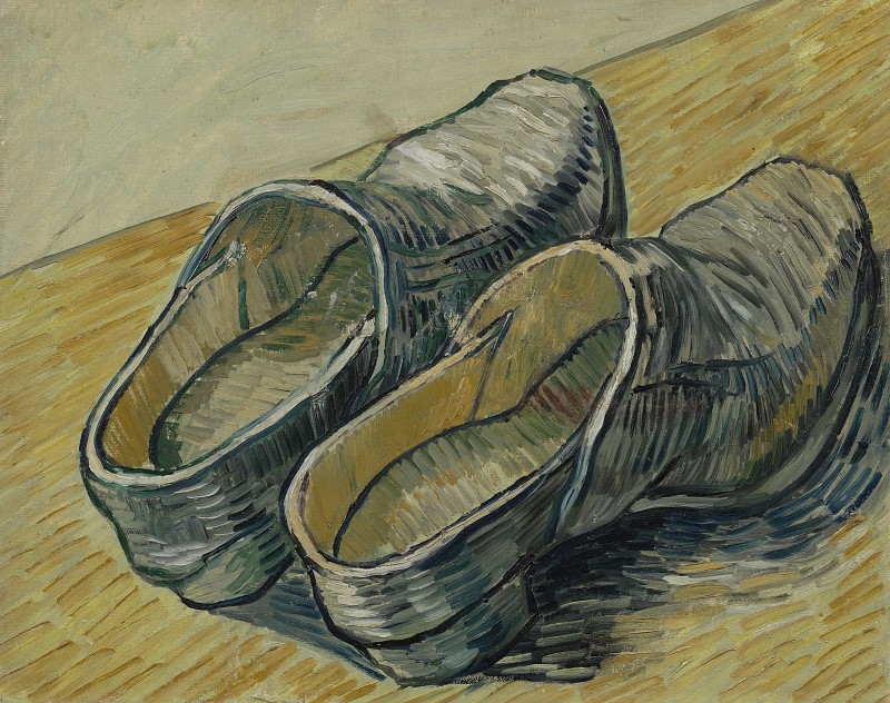 文森特·梵高（Vincent van Gogh）–1888年，皮鞋油画