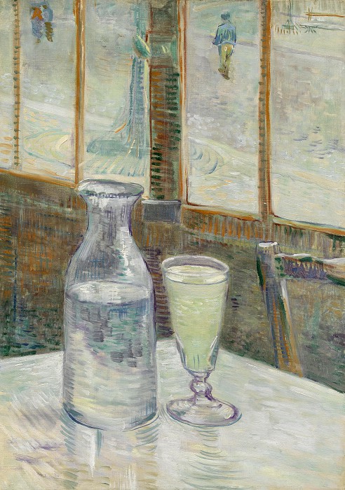 文森特·梵高（Vincent van Gogh）–1887年，咖啡桌油画