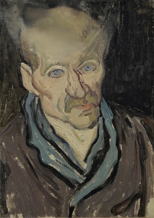 文森特·梵高（Vincent van Gogh） –1889年，圣保罗医院的病人肖像油画
