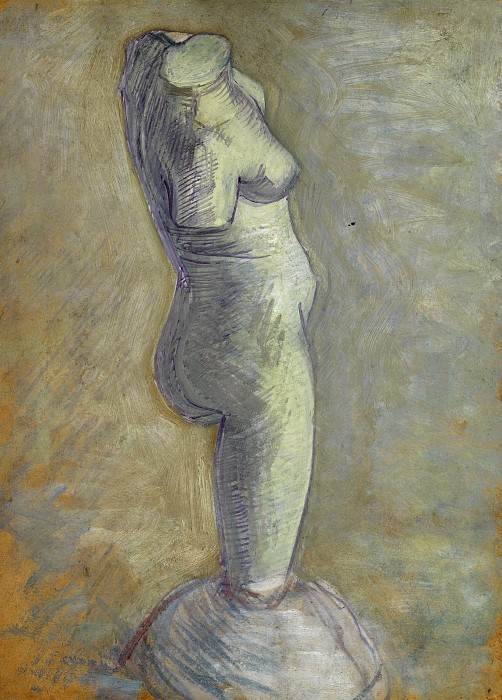 文森特·梵高（Vincent van Gogh） –女人的石膏躯干油画