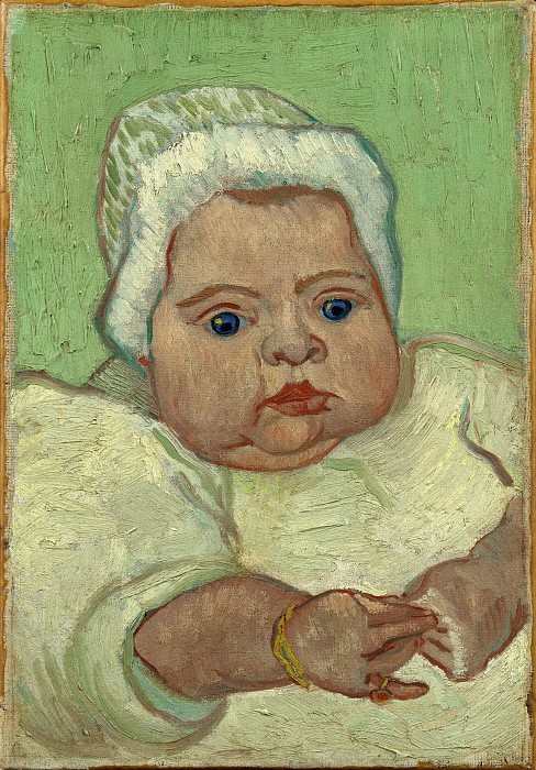 文森特·梵高（ Vincent Van Gogh） –马塞勒·鲁林（Marcelle Roulin）小宝贝