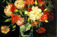 文森特·梵高 –康乃馨花瓶