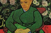 文森特·梵高 –摇篮曲-奥古斯汀·罗林，1888年油画作品