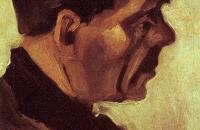 文森特·梵高作品–《农民的头像》油画