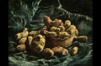 文森特·梵高油画作品 –静物与土豆