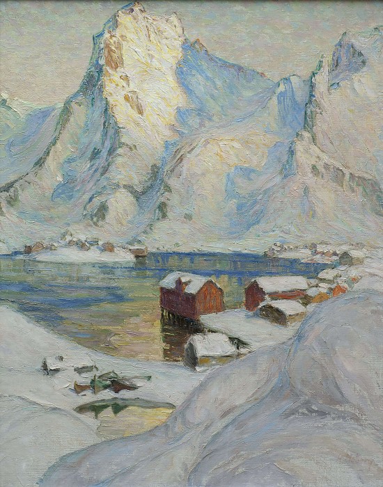 安娜·卡塔琳娜·博伯格（Anna Katarina Boberg ）––北极春季油画