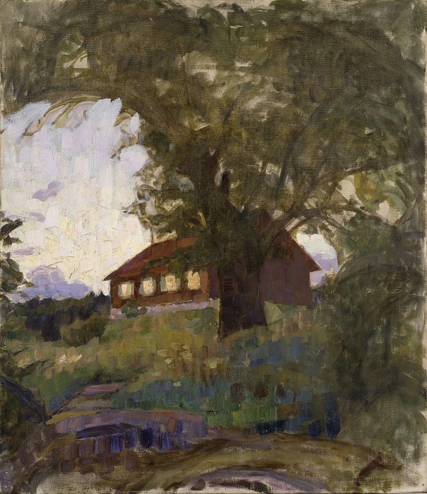 斯文·理查德·伯格（Sven Richard Bergh）–1911年，故居油画