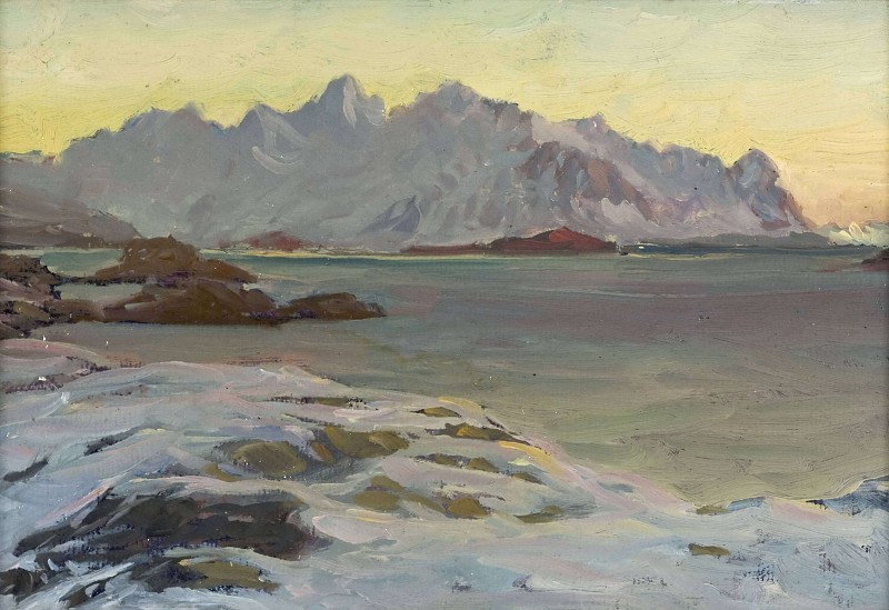 安娜·卡塔琳娜·博伯格（Anna Katarina Boberg ）––山脉油画