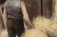 尼尔斯·克雷格（ Nils Kreuger） –1880年，干草制造油画