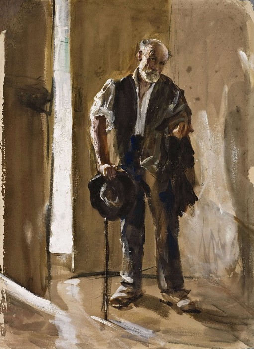 恩斯特·约瑟夫森（ Ernst Josephson） –1882年，西班牙乞丐油画
