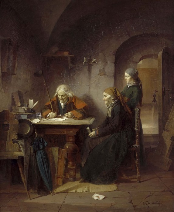 安德斯·古斯塔夫·考斯克（1831-1904）（Anders Gustaf Koskull ）– Verger的收藏油画