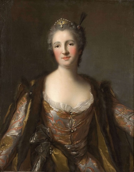 让·马克·纳蒂尔（ Jean Marc Nattier） –侯爵夫人·布罗意油画