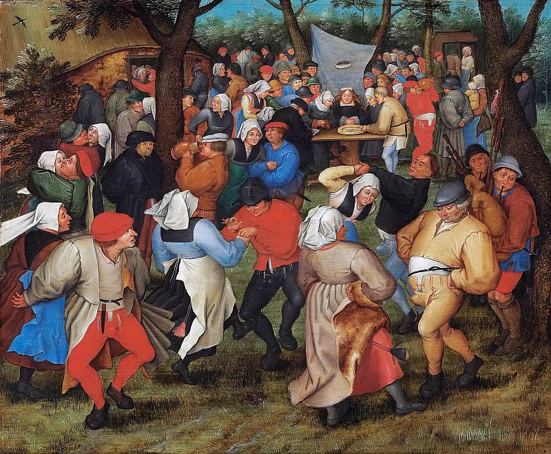 老彼得·勃鲁盖尔（Pieter Brueghel the Younger） –农民婚礼油画