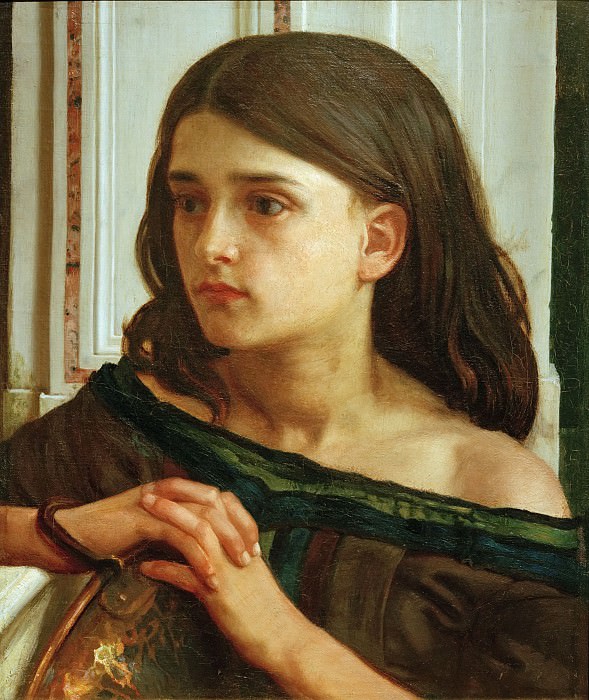 爱德华·约翰·波因特爵士（Edward John Poynter）–灰姑娘油画