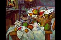 保罗·塞尚（ Paul Cezanne） –静物篮子水果