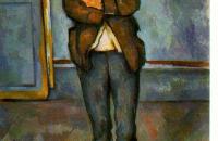 保罗·塞尚（ Paul Cezanne） –房间里的人油画作品