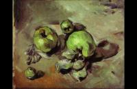 保罗·塞尚（ Paul Cezanne） –《青苹果》油画作品