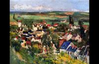 保罗·塞尚（ Paul Cezanne） –《保罗·奥弗观》油画作品