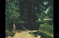 保罗·塞尚（ Paul Cezanne） –《塔斯（Jas de Bouffan）大街》油画作品