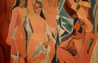 前500幅世界名画-巴勃罗·毕加索（Pablo Picasso）时期：1889-1907年-阿维尼翁夫人