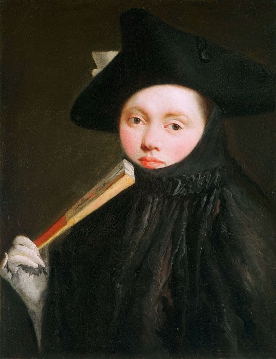 乔瓦尼·巴蒂斯塔·提埃波罗（Giovanni Battista Tiepolo） -戴帽子的女孩作品