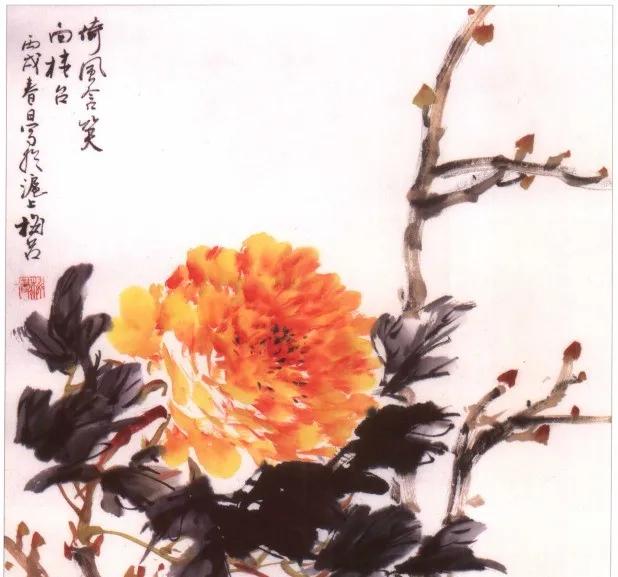 教你画小写意牡丹