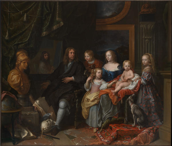 夏尔·勒·布伦（Charles Le Brun）-Everhard Jabach（1618–1695）和他的家人作品下载